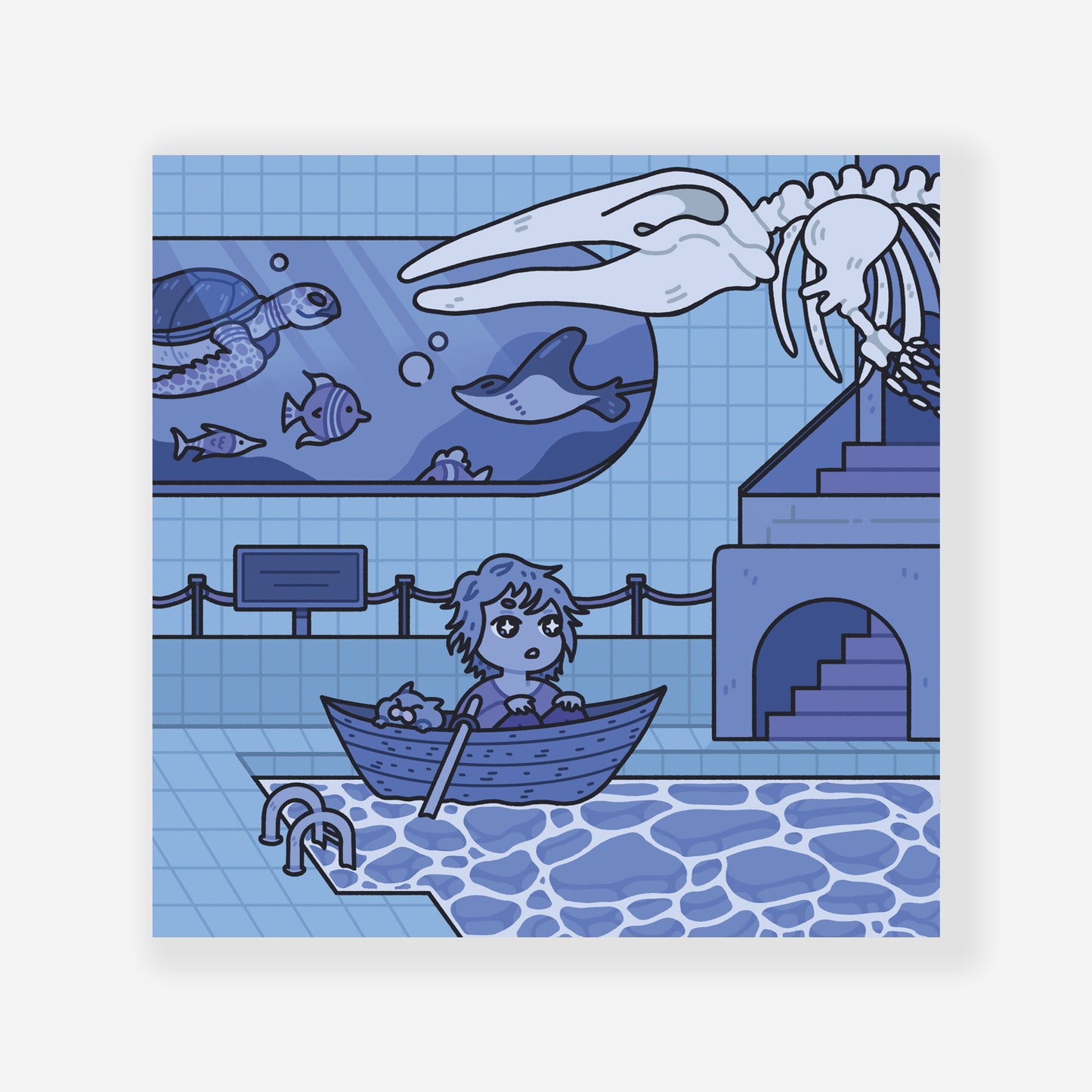 The Aquarium Print