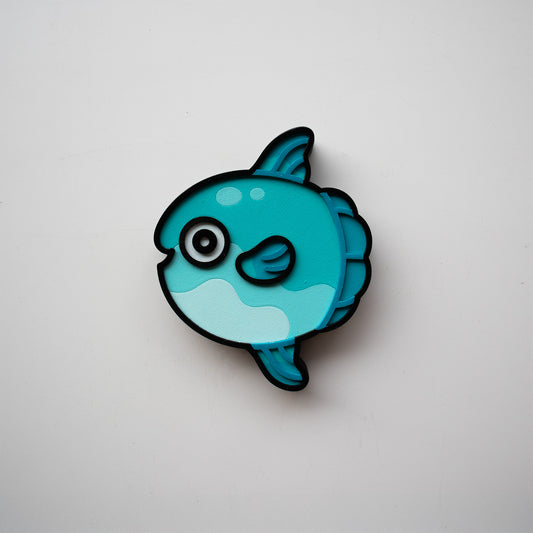 [PRE-ORDER] Chibi Mola Mola Wood Figurine