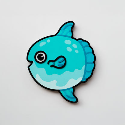 [PRE-ORDER] Mola Mola Woodcut Painting