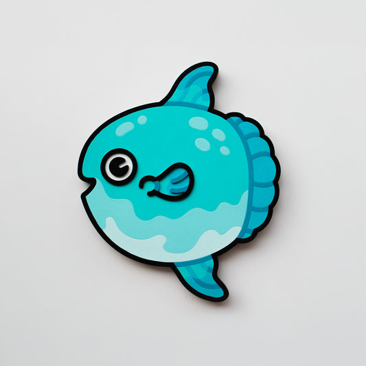 [PRE-ORDER] Mola Mola Woodcut Painting
