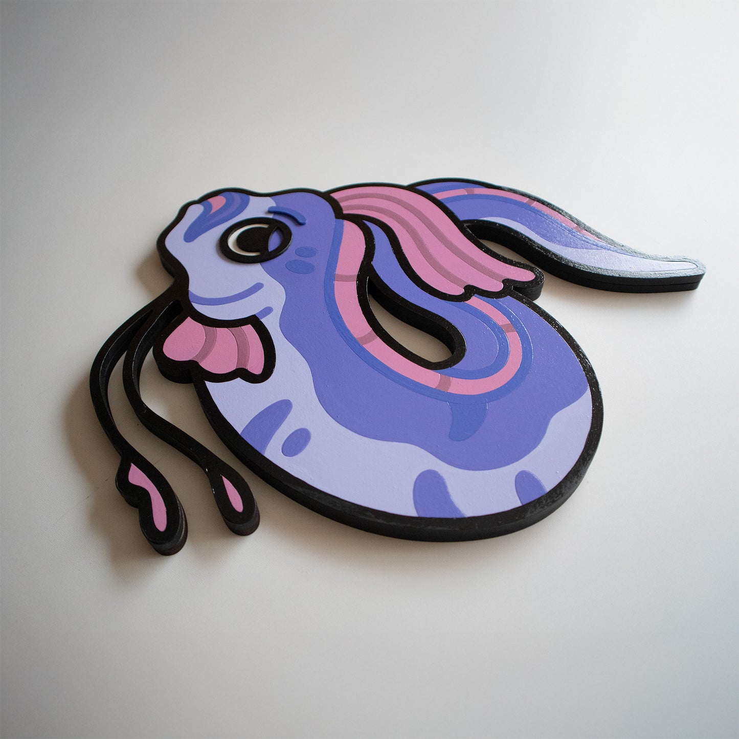 [PRE-ORDER] Oarfish Woodcut Painting